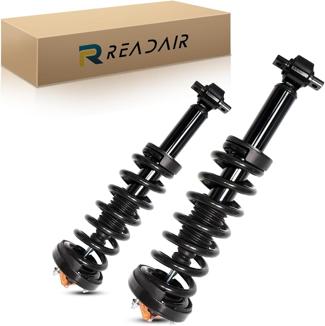 Rear Complete Strut Assembly & Shock Absorber w/Coil Springs Compatible with 2002 2003 L-exus ES300 Toyota Camry, Replace 171492 171493 (Set of 2)