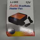 Car Heater,12V 200W Portable Fast Heating Defroster Automobile Windshield Fast Heaters Car Heater That Plugs into Cigarette Lighter for Car, SUV, Trucks (Red Black)