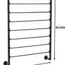 ikare Ribbon Storage Organizer,Wall Mounted Ribbon Organizer,Wrapping Paper Rack,7-Tier Metal Ribbon Storage for Craft Room,Flower Shop,Christmas Gift Wrapping Paper