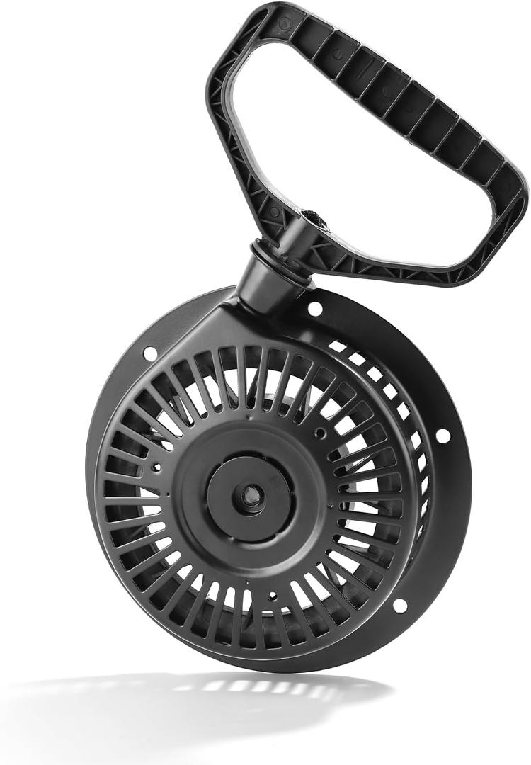 Recoil Pull Cord Starter Assembly for Ariens AX254, Plastic 20001054 Snowblower Recoil Starter Assembly Recoil Starter Pull Replacement Part Compatible with Ariens AX254 Engine Snow Blowers(Black)