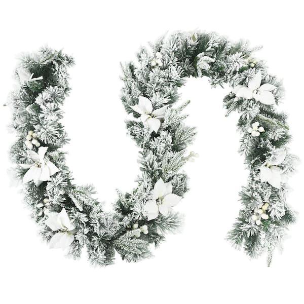 9 ft. Pre-Lit Artificial Christmas Garland
