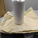 IASEAHK Outdoor Seat Cushion Set, Waterproof & Fade Resistant Patio Chair Cushions, Outdoors Cushion for Patio Furniture, 24 x 24 x 5.75 Inch, Outdoor Couch Cushions with Handle and Ties, Light Khaki