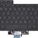 Replacement Keyboard for ASUS ROG Zephyrus G14 GA401 GA401I GA401IV GA401Q GA401QM GA401U Series Laptop, Zephyrus G14 Replacement Keyboad wih Backlit US Layout 8037B0169701