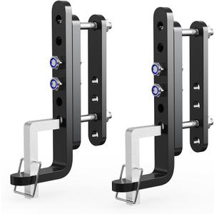 2 Pack Trailer Sway Control Bracket Replacement, Fits 3",4",5" and 6" Trailer Frames, Complete for 6k-14k