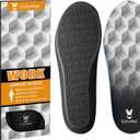 Work Boot Insoles for Men Standing All Day - Memory Foam Comfort Cushion Anti-Fatigue Inserts, Foot Pain Relief and All-Day Comfort -F [Men 12.5-14]