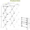 Oversized Clothes Drying Rack, 45.28" H x 14.57" D