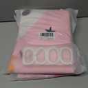 2 x Cute Pink Halloween Shower Curtain for Bathroom Aesthetic Halloween Decorations, Funky Groovy Floral Ghost Spirit Shower Curtain Set, Modern Y2K Gothic Spooky Preppy Bath Curtain (72"W x 72"L (Pack of 1))