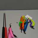 MeoHui Cat Toys for Indoor Cats, Interactive Cat Toy 2PCS Retractable Wand Toy and 9PCS Cat Feather Toys Refills, Funny Kitten Toys Cat Fishing Pole Toy for Bored Indoor Cats Chase and Exercise