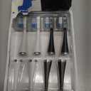 AquaSonic Genuine Duo Series Replacement Brush Heads | for Normal & Sensitive Teeth | Compatible with Duo Series & Home Dental Center Toothbrush Handles | NOT Compatible with Duo Series Pro