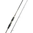 6’0” Spinning Fishing Rod, Medium Power Fast Action, 2-Piece Carbon Fiber Spinning Rod, 8-16LB Line Weight, 0.28-1.3oz Lure Weight, 5+1 Stainless Steel Ceramic Guides