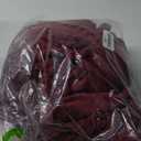 Homiest Fleece Throw Blanket with Fringe, Soft & Cozy Flannel Wine Red Throw for Sofa, Bed, Chair - All Season (Burgundy, 50 x 60 Inch)