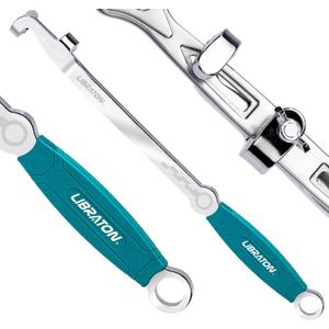 LIBRATON 15" Wrench Extender Tool Bar, Heavy Duty Universal Wrench Extender for Maximum Leverage, Extension Spanner Adapter for Automotive Repair & Mechanic, Extension Wrench with Non-Slip Grip