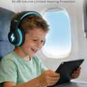 seenda Kids Bluetooth Headphones Boys, JCH-01 Kids Wireless Headphones for School, 85/94dB Volume Limited, 45H Playtime, 3 Lighting Modes, Built-in Mic Headset with Aux Cord for iPad/Tablet/Travel