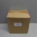 Bestluck 100 PCS Black Gold Plastic Plates, 7 inch Black Disposable Plates for Party, Disposable Dessert Plates for Party, Graduation, Birthday, Wedding