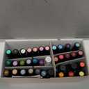 beetles Gel Polish Christmas Gel Nail Polish Set 32 Winter Colors with Base Top Coat Burgundy Red Blue Purple Brown Orange Green Pink Black White Uv LED Lamp Nails Gifts for Women Fingertip Palette