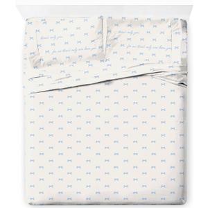 Jay Franco Sheet Set with Fitted, Flat Sheets & Pillow Cover - Ultra-Soft Bedding with Pillowcase for Room Decor, Beige - The Summer I Turned Pretty, 4 Piece Full