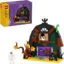 LEGO Halloween Barn Building Toy - Room Decor & Pretend Play Set for Boys & Girls, Ages 9+ - Halloween Toys & Crafts for Kids - Gift Idea - W/Scary Skeleton Minifigure - 40721