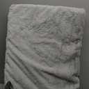 Amazon Basics Medium Dog Bed for Crate, Washable Medium Dog Mat for Pet Kennel, Anti-Slip, 36x23x3.5 Inches (Light Gray)