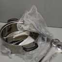 Shabu Hot Pot Stainless Steel,Chinese Induction Shabu Pot with Divider for Kitchen Cooker, Gas Stove (11 Inch)