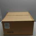 WUZUPS Chandelier Rustic Farmhouse Industrial Round Ceiling Pendant LED Light Fixture Clear Seeded Glass Shade for Dining Room Kitchen Island Foyer Entryway, H 20.9" x W 15.9", Brushed Nickel