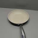 Mueller Frying Pan, Heavy Duty German Stone Coating Non Stick Frying Pans, No PFOA or APEO, Paella Pan, Dishwasher and Oven Safe, Even Heat Distribution, Cool Stainless Steel Handle, Light Grey (10 Inch)