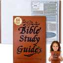 66-Page Bible Study Guides and Devotional Journal with Daily Scripture Quotes, Prayer Prompts, Cross-References, and Reflection Guides - A Comprehensive Year-Long Plan and Christian Gift
