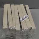 8pcs Small Velvet Jewelry Trays, Beige Stackable Jewelry Trays Drawers Organizer Inserts, Jewelry Storage Tray for Necklaces, Earrings, Rings, Bracelets, 8.3 x 4.9 x 1 Inches