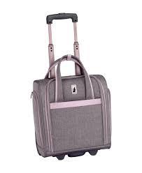 London Fog Kensington 15in. Underseat Bag, Rose Charcoal 