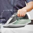BLACK+DECKER Vitessa Advanced Steam Iron, ICR2020, Even Steam Nonstick Soleplate, Auto Shutoff, Tangle-Free Retractabel Cord, Green