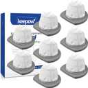 KEEPOW 2033 Vacuum Filter Compatible with Bissell Featherweight Stick Lightweight Bagless Vacuum 2033, 20331, 20333, 20336, 20339, 2033M (8 PACK)
