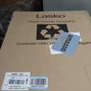 Lasko Pedestal Fan, Oscillating Fan for Bedroom with Adjustable Height and 3 Cooling Speeds, Portable, 18", Black, 1827