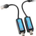Network Coaxial Transmitter, 1Pair 10/100Mbps 1CH Passive IP Network Transmitter Receiver Passive Extender Ethernet Over Coax Coax Cable to Ethernet Adapter for IP NVR Camera