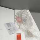 18x27 inch Large Modern Feather Leaf Shape Wall Clock for Living Room Decor, White Unique Silent Decorative Art Clock for Home Bedroom Office Dining Kitchen