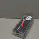 Plantar Fasciitis Sock (6 Pairs) for Men and Women, Compression Foot Sleeves with Arch and Ankle Support (Black, Large)