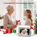 Frameo 10.1" WiFi Digital Picture Frame with 32GB Memory, 1280 x 800 IPS HD Touch Screen Electronic Photo Frame, Auto-Rotate, Slideshow, Wall Mountable, Share Photos/Video Remotely Anywhere