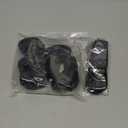 EXPAWLORER Dog Shoes for Small Medium Large Dogs, Waterproof Non-Slip Dog Snow Booties for Winter with Socks, Easy On & Off Pet Boots & Paw Protectors, Easy-Clean for Beach Outdoor Rain (Black S) (Size 3/S (Paw Width:1.6in))