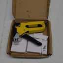 Upholstery Staple Heavy Duty, YEAHOME 4-in-1 Stapler with 4000 Staples, Manual Brad Nailer Power Adjustment Stapler for Wood, Crafts, Carpentry, Decoration DIY