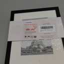 upsimples 8x10 Picture Frame Set of 5, Display Pictures 5x7 with Mat or 8 x 10 Without, Wall Gallery Photo Frames, Black