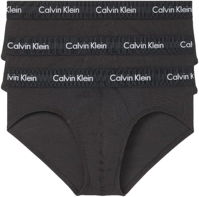Calvin Klein Men's Cotton Stretch 3-Pack Brief (Large)