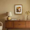 Vintage Picture Frame 11x14, Gold Frames for Certificates Photos Small Posters Prints, Antique Style Hand Crafted Gallery Wall Dcor