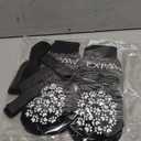 EXPAWLORER 6Pcs Anti-Slip Dog Socks to Prevent Licking Paws,Winter Snow Dog Boots & Paw Protectors, Dog Booties Traction Control on Hardwood Floor,Dog Shoes for Puppy Small Medium Large Senior Dogs (Grey)