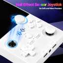 XF40V Retro Handheld Game Console, Retro Gaming Console 4.0'' IPS Screen Linux System Built-in 64G TF Card, Open Source Linux System, Preloaded 20000+ Classic Games, Portable Video Gaming (White-64G)