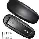 MySit Office Chair Armrest Replacement Arm Pads Universal 4" or 5.5" Mounting Hole (Set of 2) Black