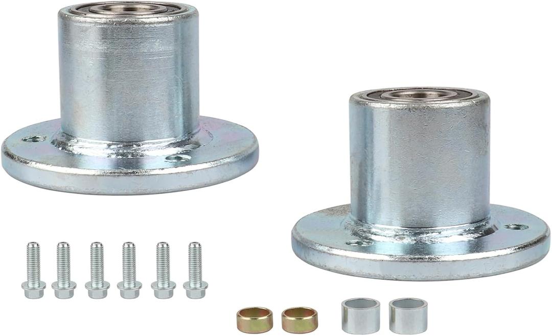 3 Stud Front Wheel Hubs 17mm (0.76inch) Fit for 5 Inch Wheels for DIY ATV UTV Go Kart Golf Cart Buggy Quad Moped Dune Drift Trike Tricycle 4 Wheeler