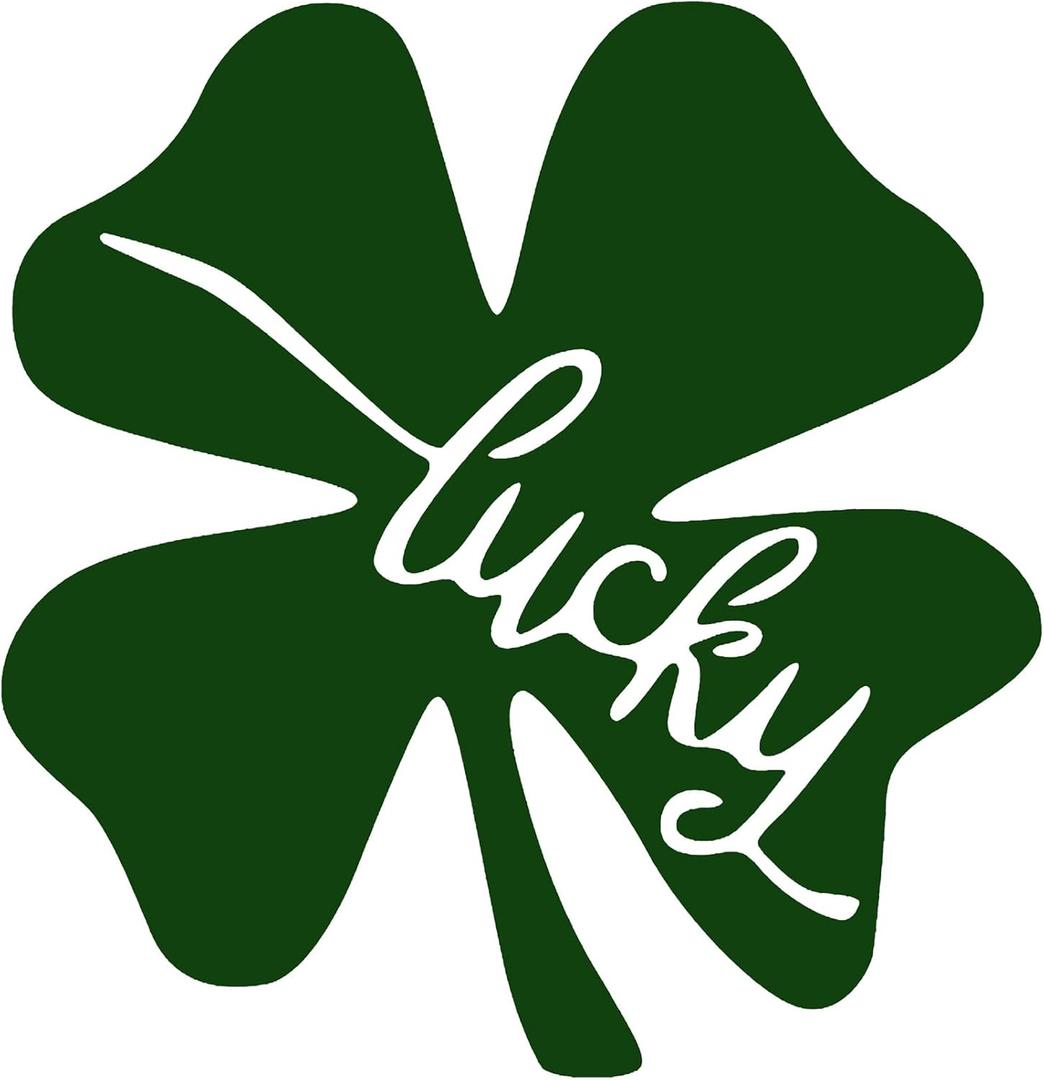 Benziso Irish Shamrock Wall Decor St Patricks Day Decorations Gifts for St patricks Day Shamrock Ornaments for Front Door Hallway (Green) (Green)