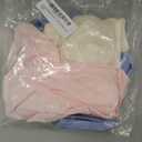 Vanity Fair Women's High Waisted Underwear, Full Coverage Ladies Panties, Perfectly Yours Briefs (10, Nylon - Pink/Blue/Candleglow)