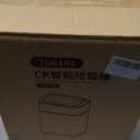 TODAYGO Bathroom Trash Can Automatic Touchless 2.7-Gallon Slim Waste Bin，Stainless Steel & Dog Proof Design for Bedroom, Office, and Living Room