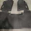 OEDRO Floor Mats for 2019-2024 Dodge Ram 1500 Crew Cab New Body (NOT for Classic Models) with Original Storage, All-Weather TPE Custom Fit Floor Liner for Dodge Ram 1500, Full Set Car Mats (black)