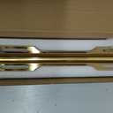 Pull-out Valet Rod for Closet 2 Pack, Brushed Gold