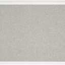 U Brands Farmhouse Large Bulletin Board 20 x 30 Inch Linen Fabric Pin Board, White Wood Style Frame, Wall Message Center & Vision Board for Farmhouse Decor, Home Office, Classroom, Includes Push Pins
